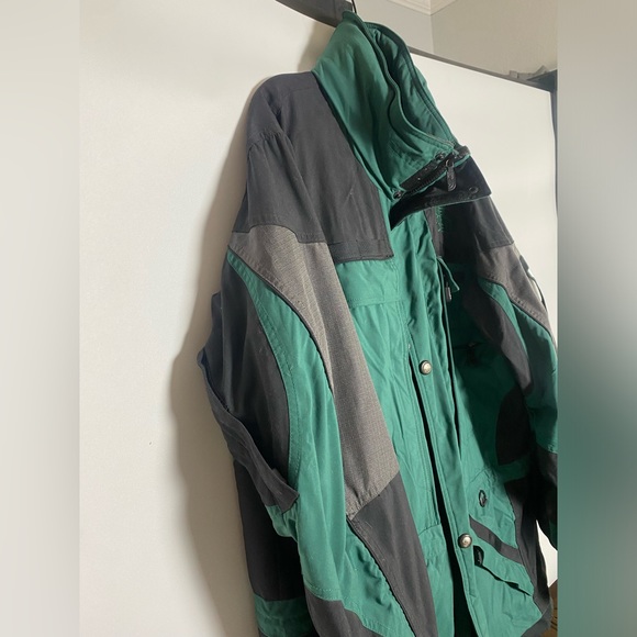 Vintage Men’s L North Face Extreme Green Jacket - Picture 4 of 11